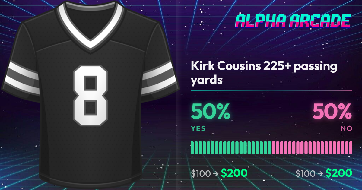 YES 50% / NO 50%