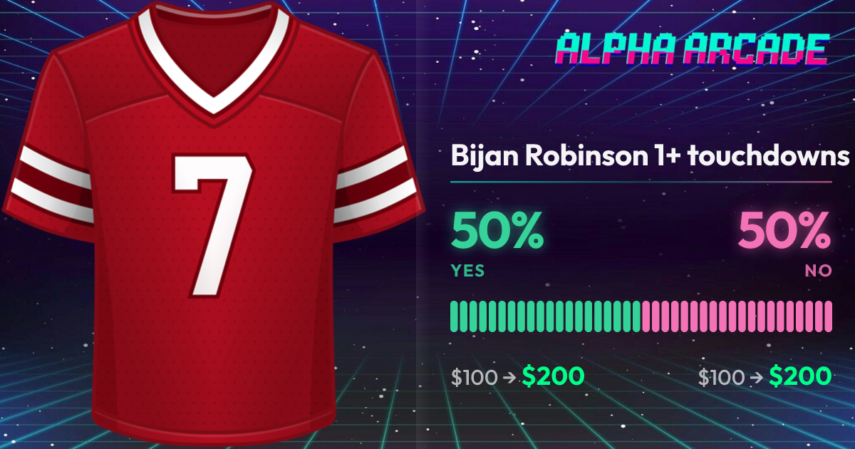 YES 50% / NO 50%
