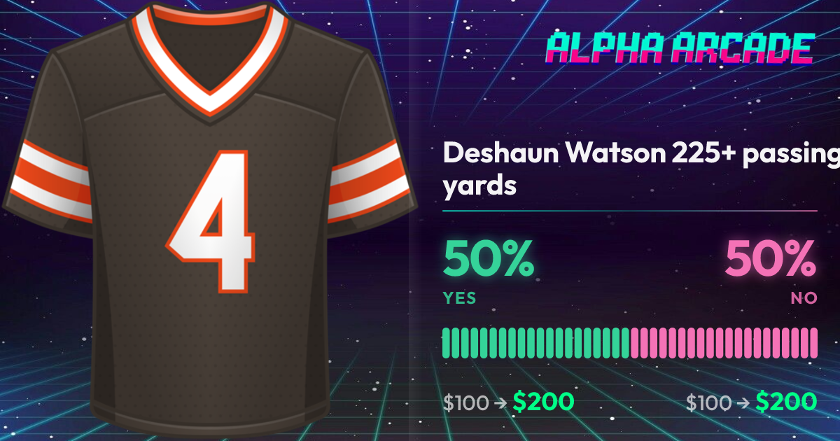 YES 50% / NO 50%