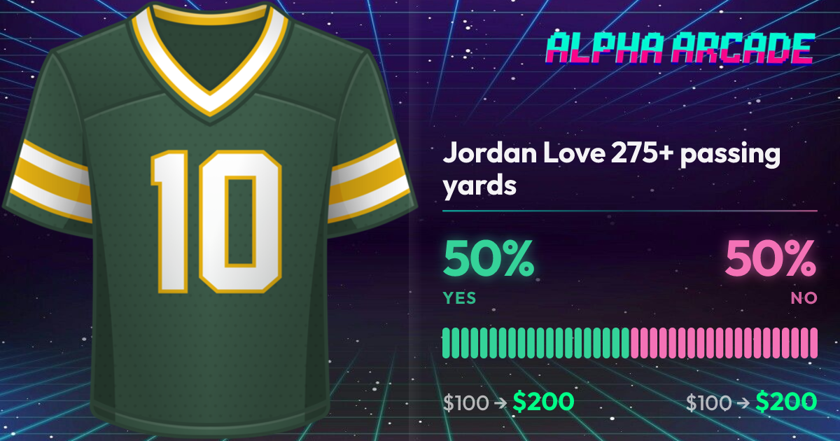 YES 50% / NO 50%