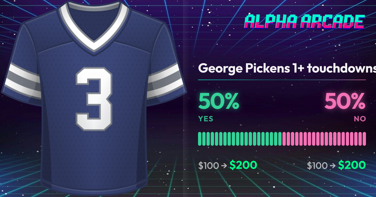 YES 50% / NO 50%