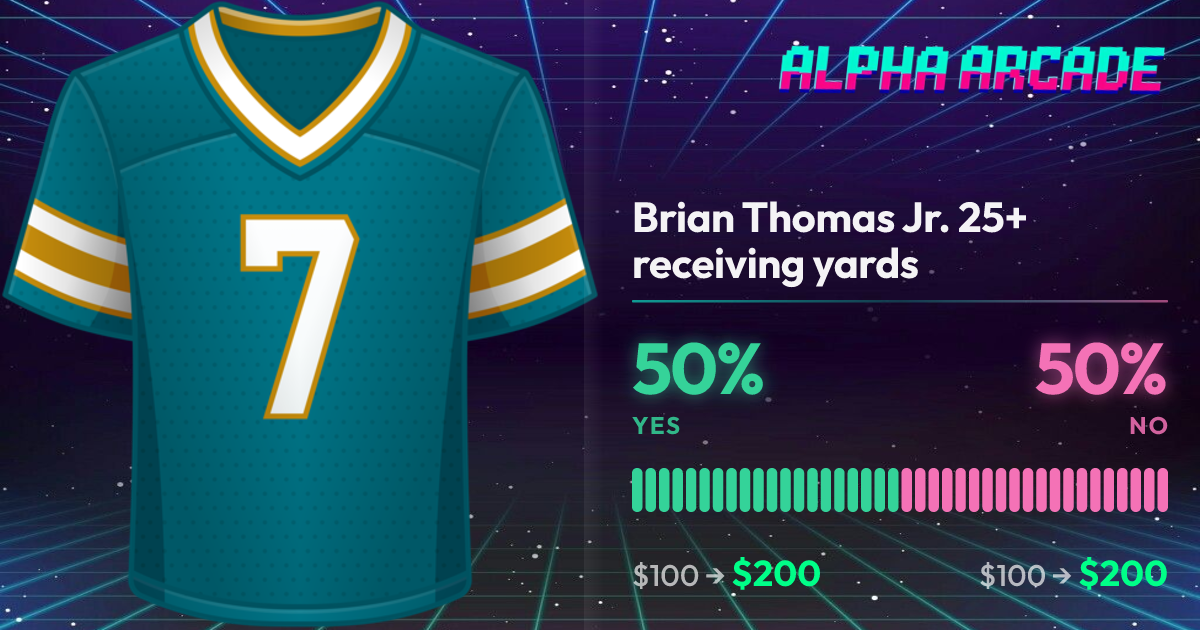 YES 50% / NO 50%