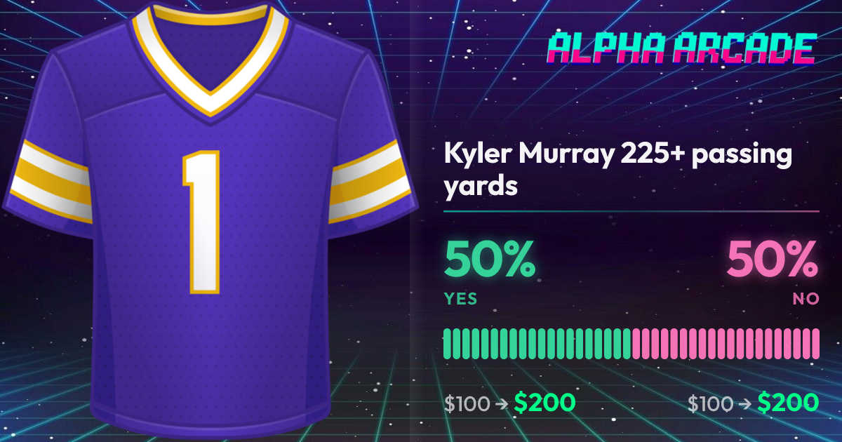 YES 50% / NO 50%