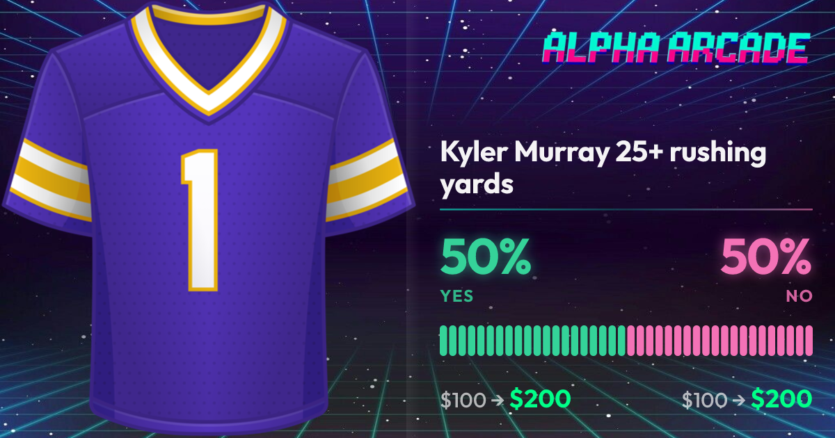 YES 50% / NO 50%