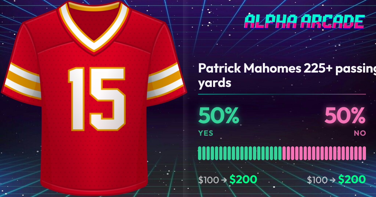 YES 50% / NO 50%