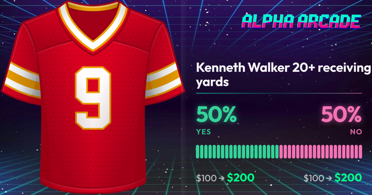 YES 50% / NO 50%