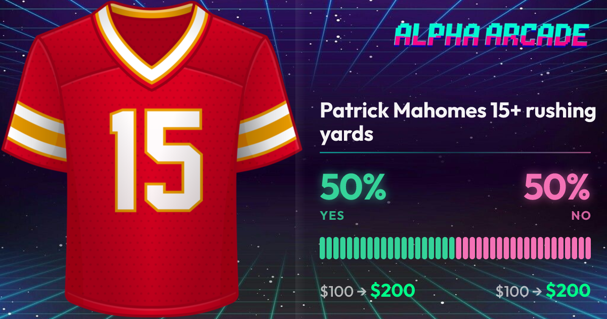 YES 50% / NO 50%