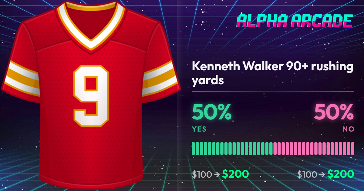 YES 50% / NO 50%