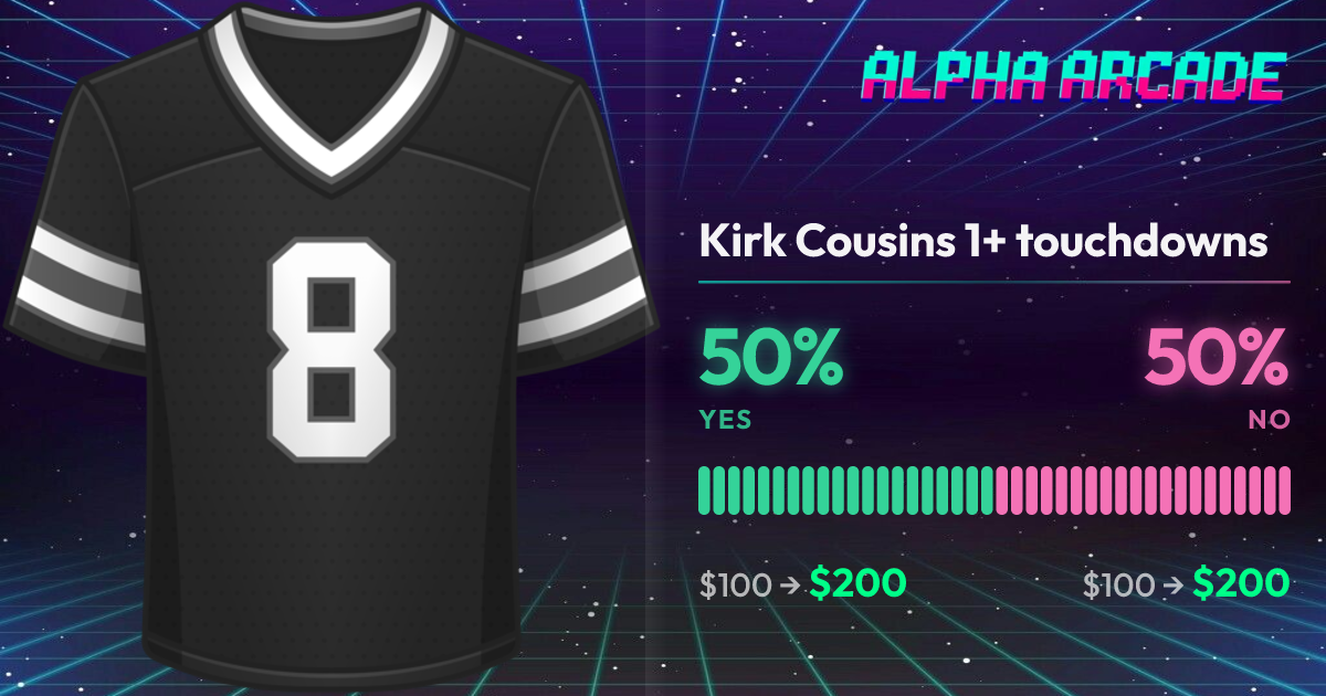 YES 50% / NO 50%