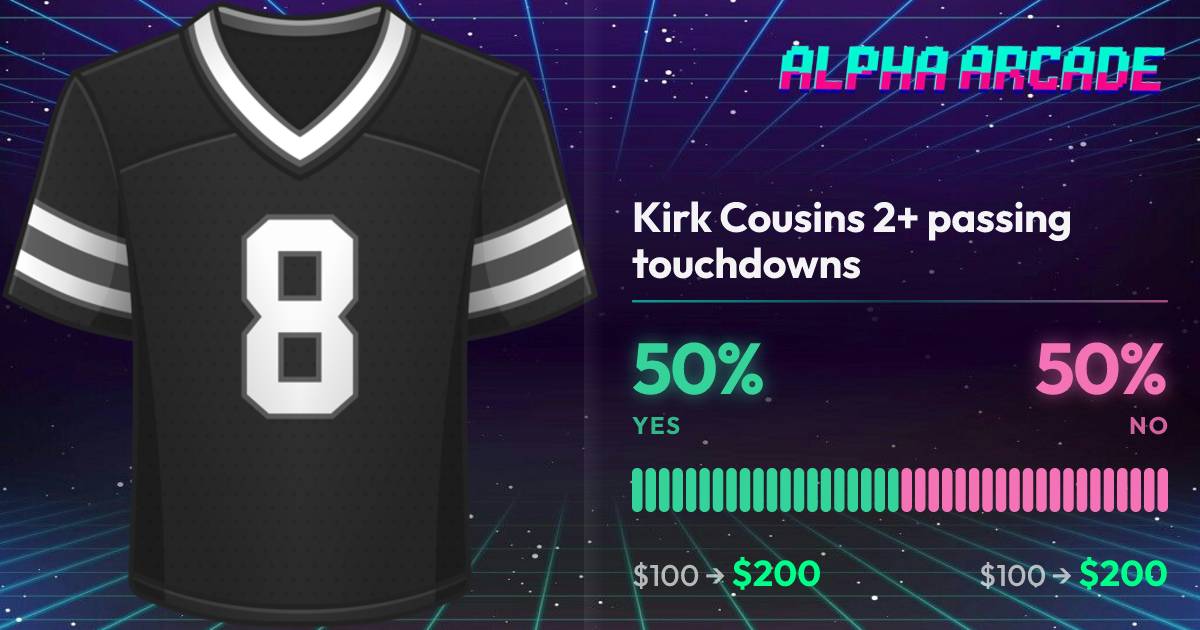 YES 50% / NO 50%