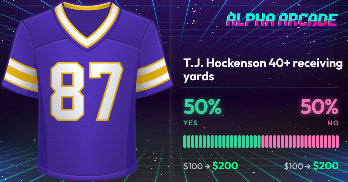 YES 50% / NO 50%