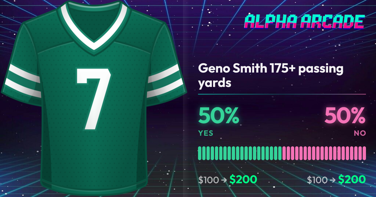 YES 50% / NO 50%
