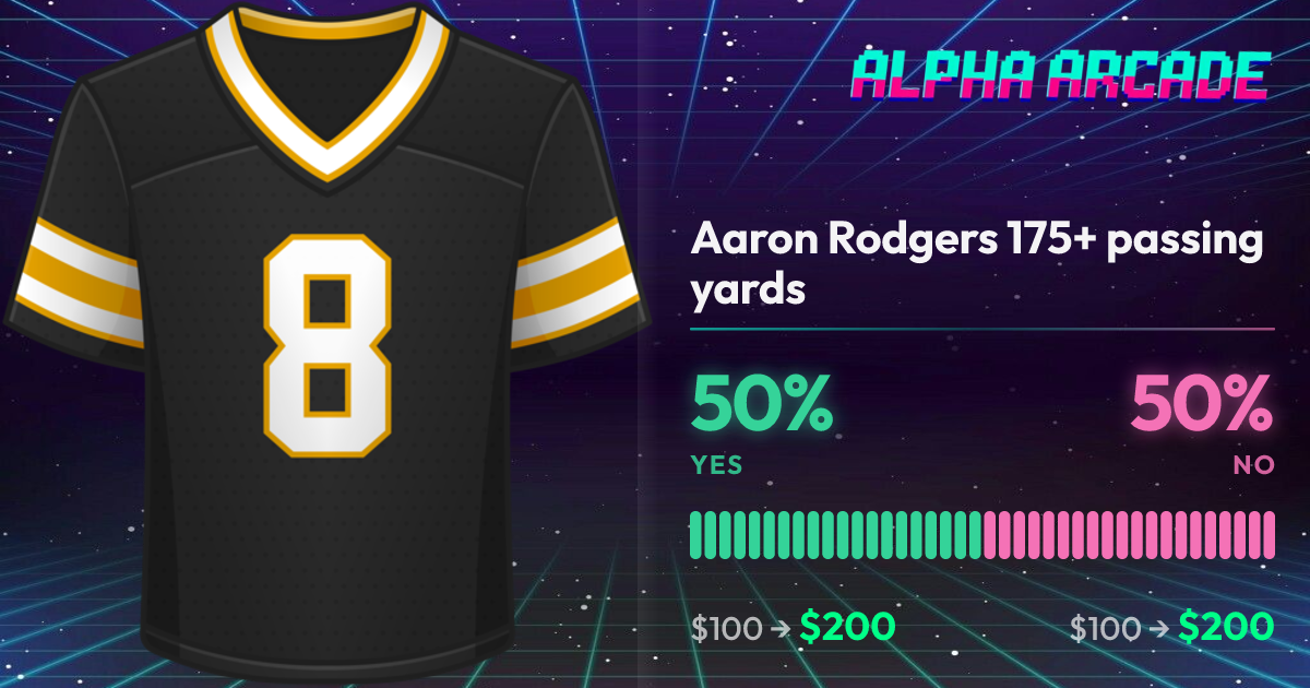 YES 50% / NO 50%