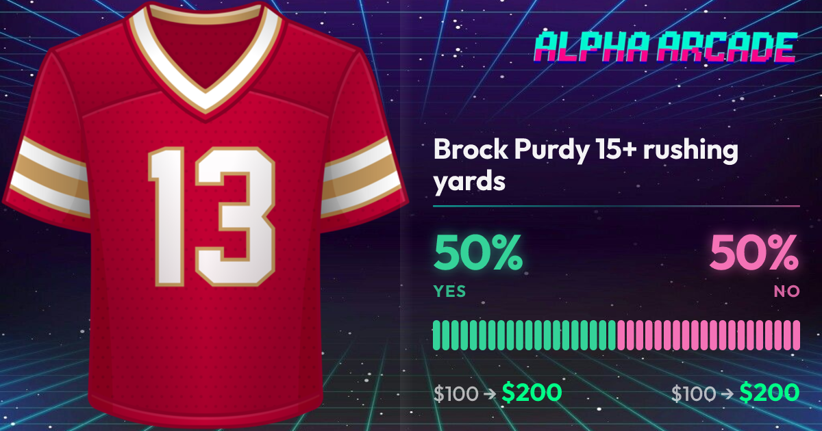 YES 50% / NO 50%