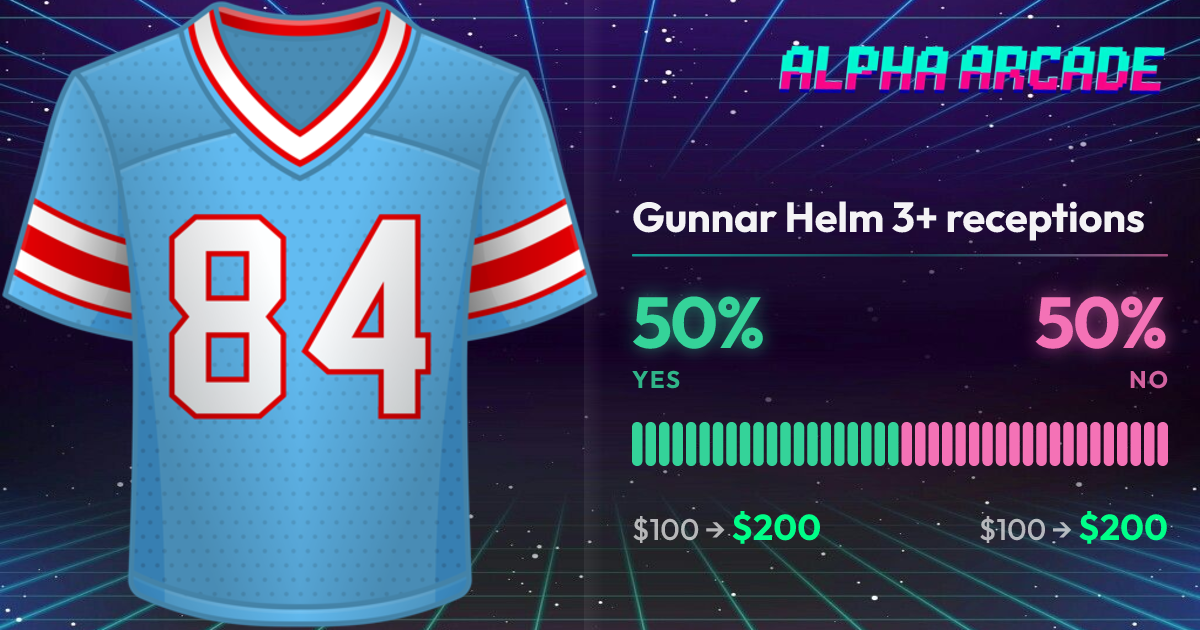 YES 50% / NO 50%