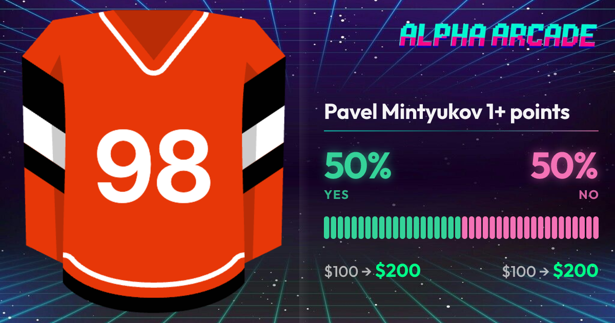 YES 50% / NO 50%