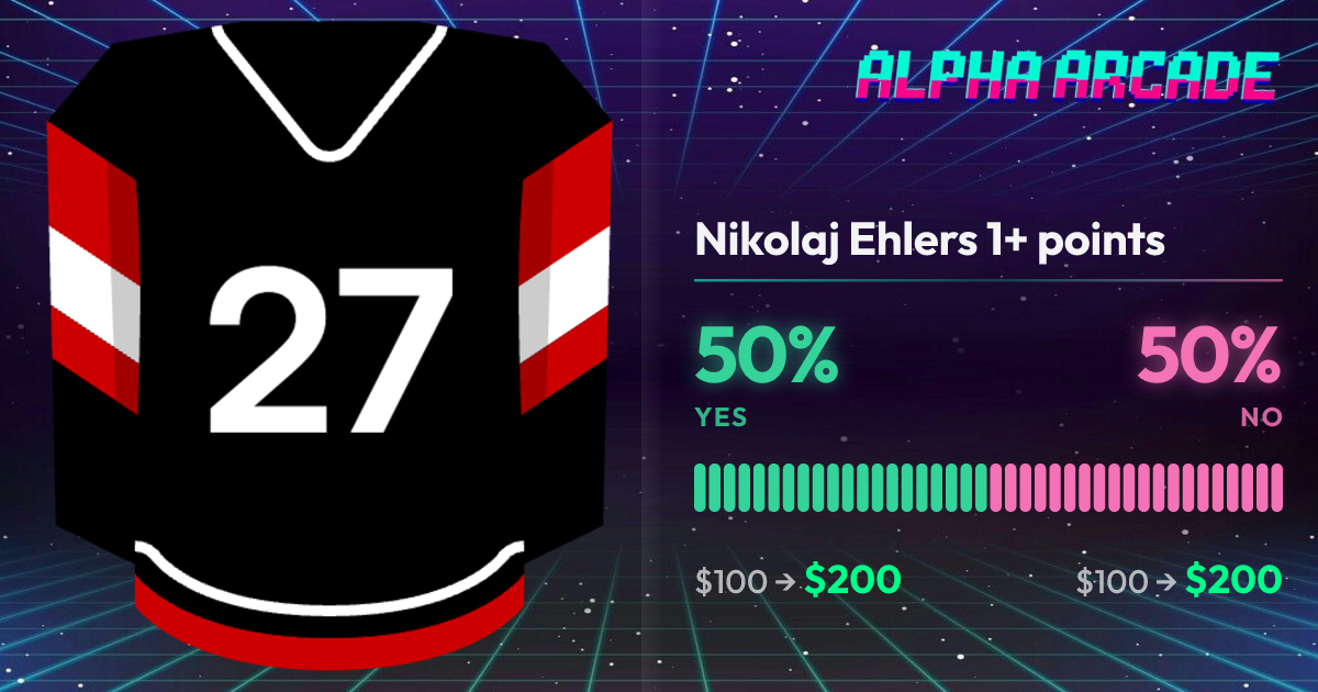 YES 50% / NO 50%