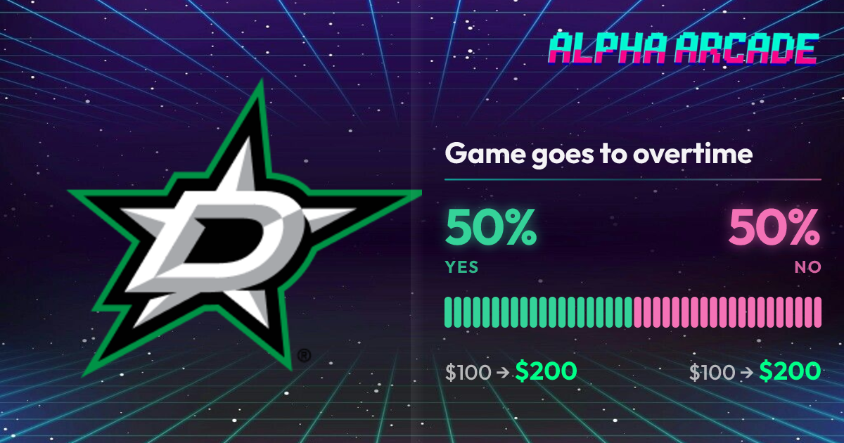YES 50% / NO 50%