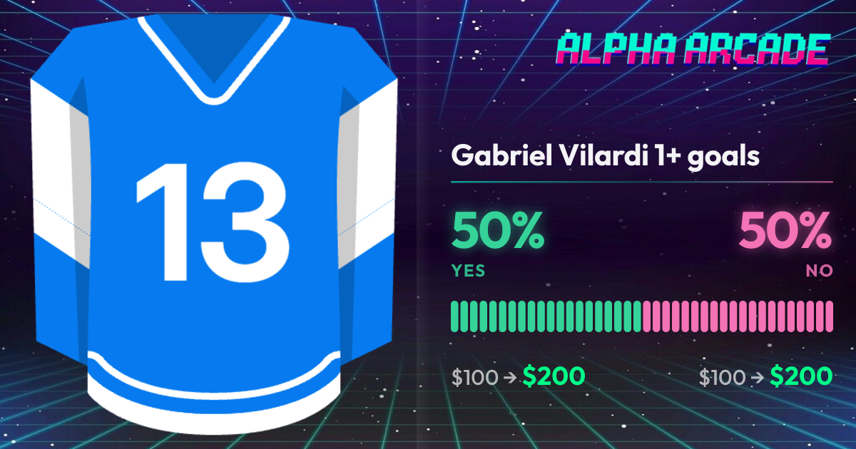YES 50% / NO 50%