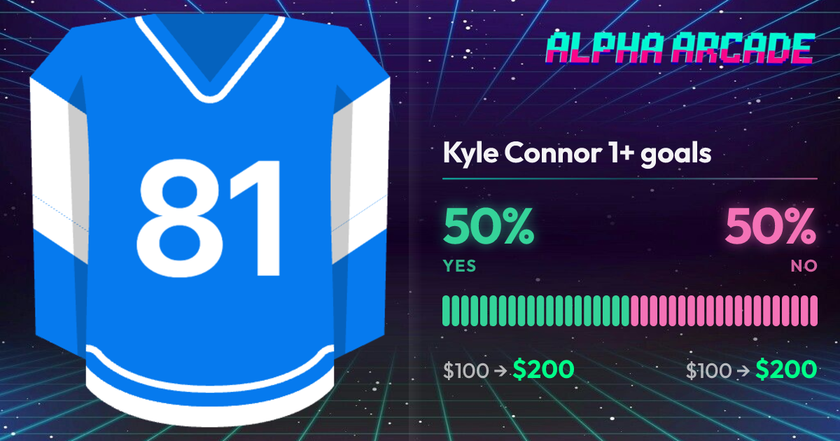 YES 50% / NO 50%