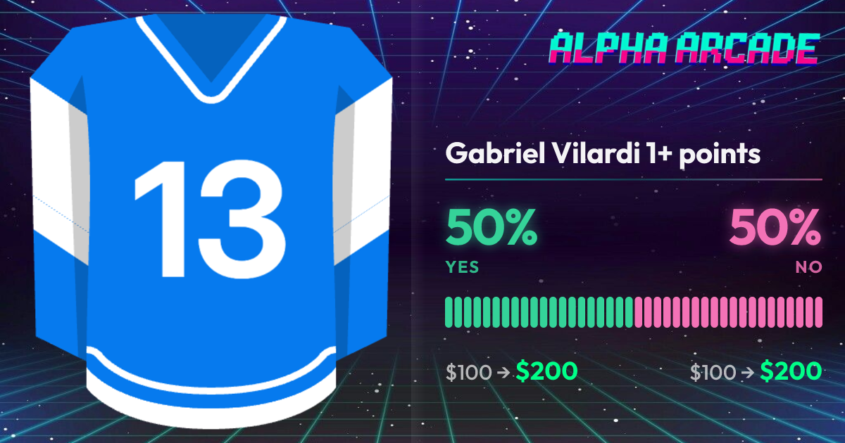 YES 50% / NO 50%