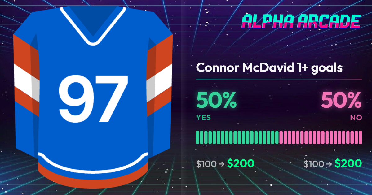 YES 50% / NO 50%
