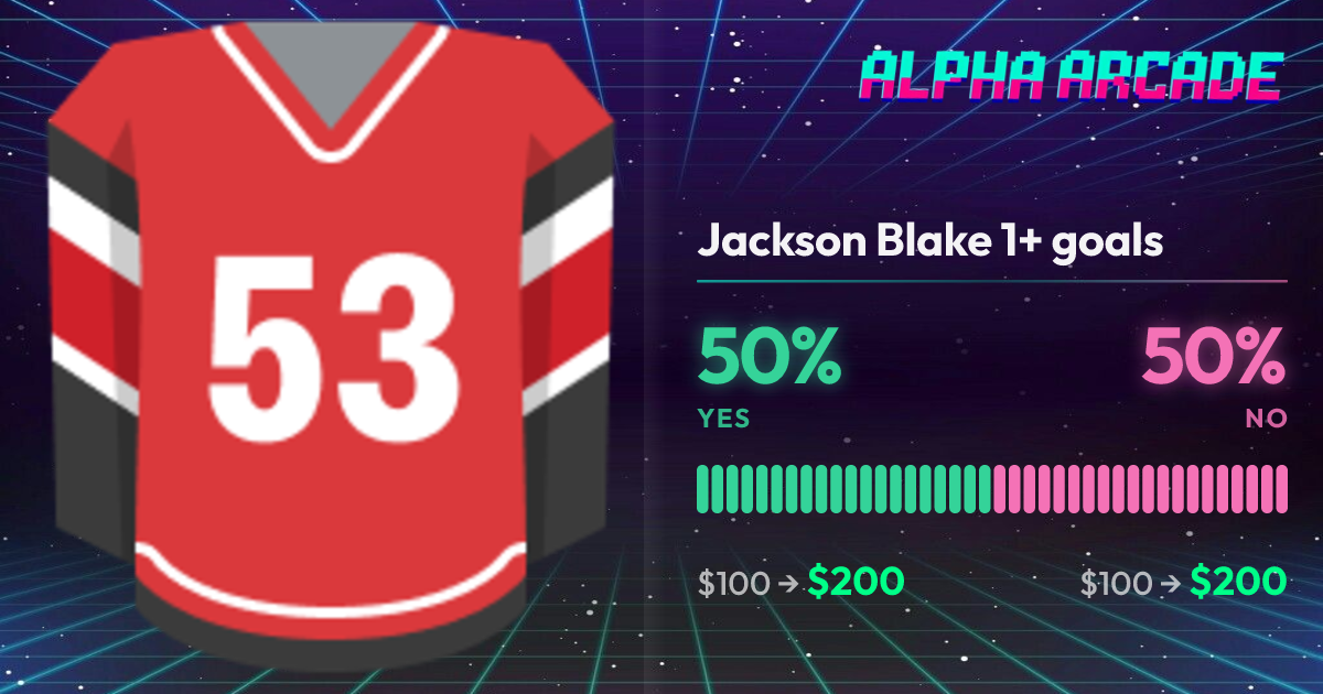 YES 50% / NO 50%