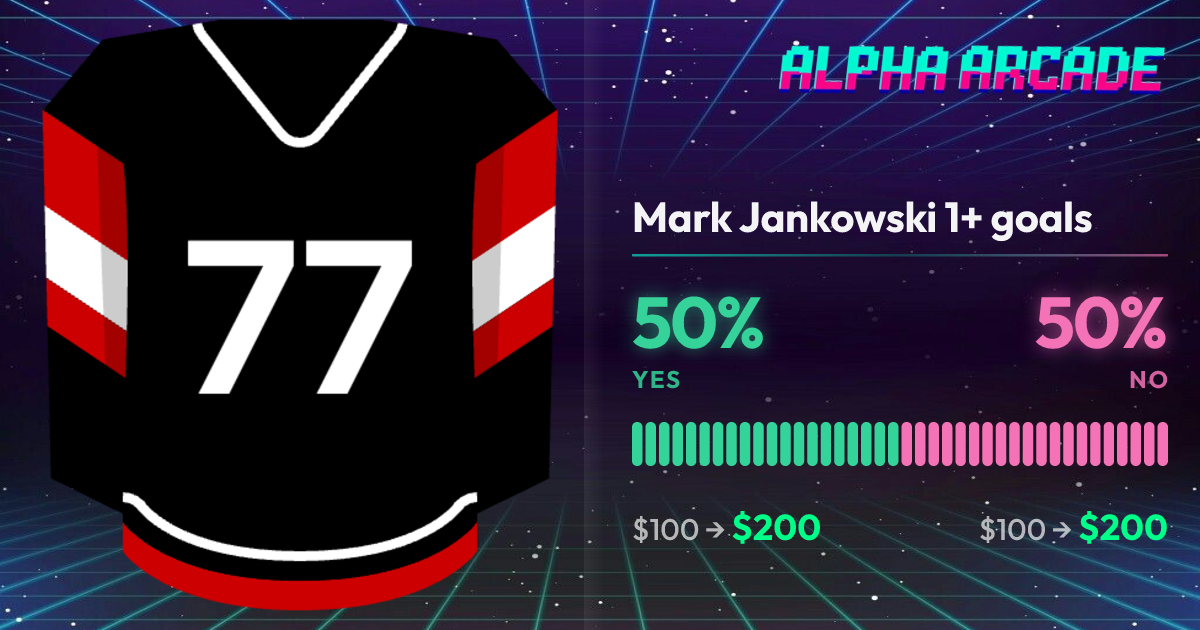 YES 50% / NO 50%