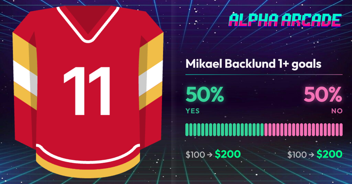 YES 50% / NO 50%