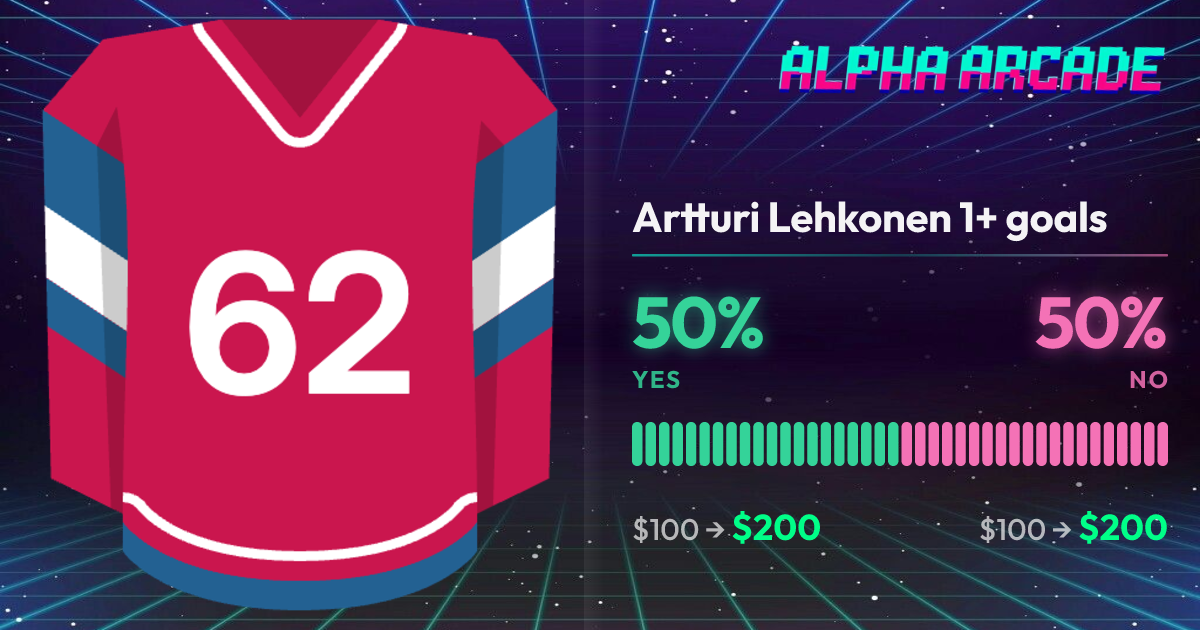 YES 50% / NO 50%