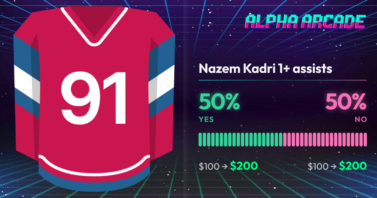 YES 50% / NO 50%