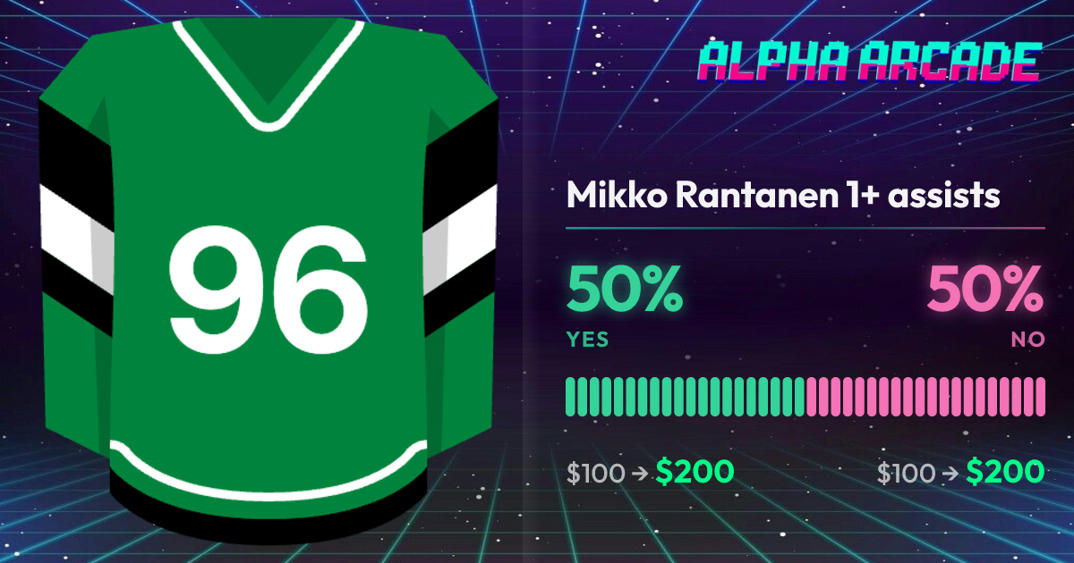 YES 50% / NO 50%