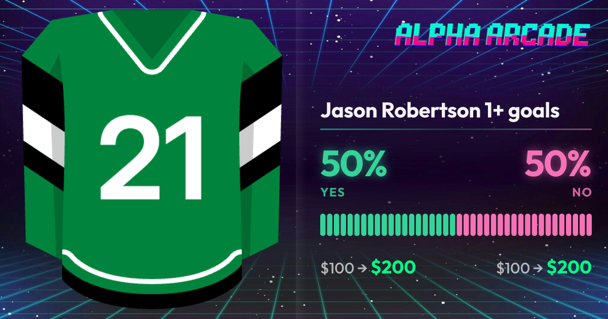 YES 50% / NO 50%