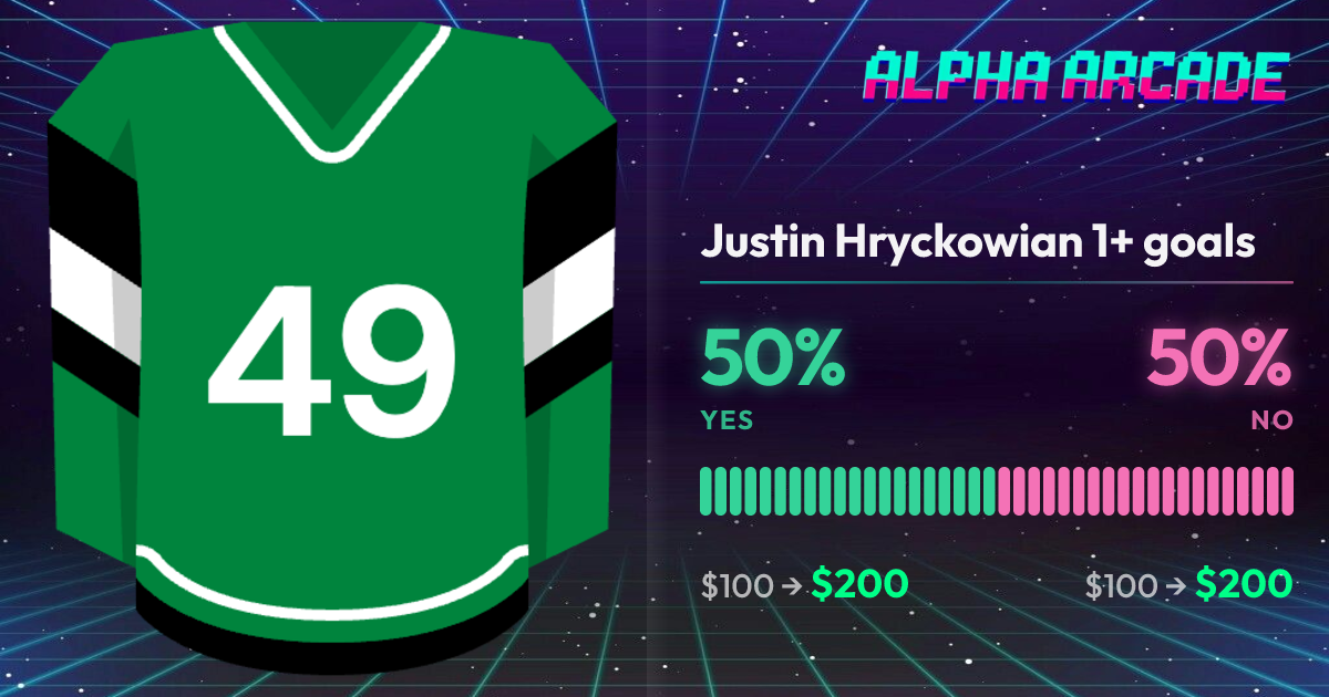 YES 50% / NO 50%