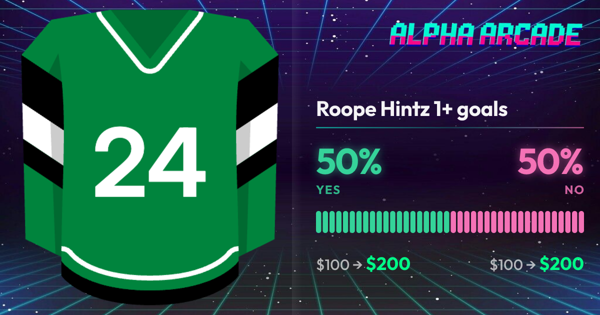 YES 50% / NO 50%