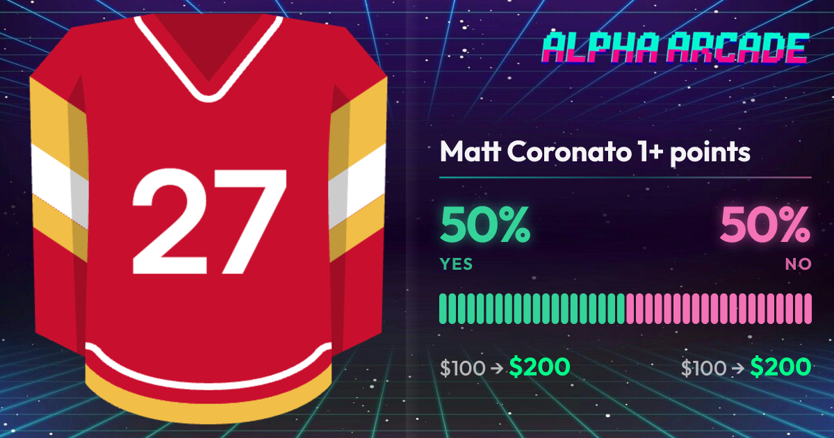 YES 50% / NO 50%