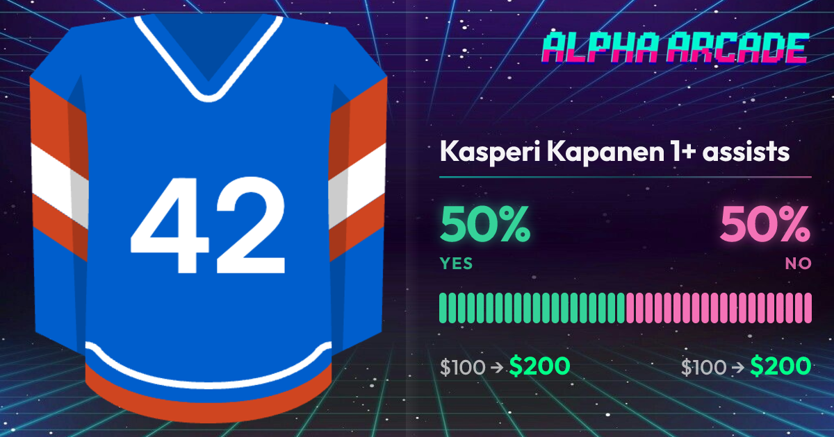 YES 50% / NO 50%
