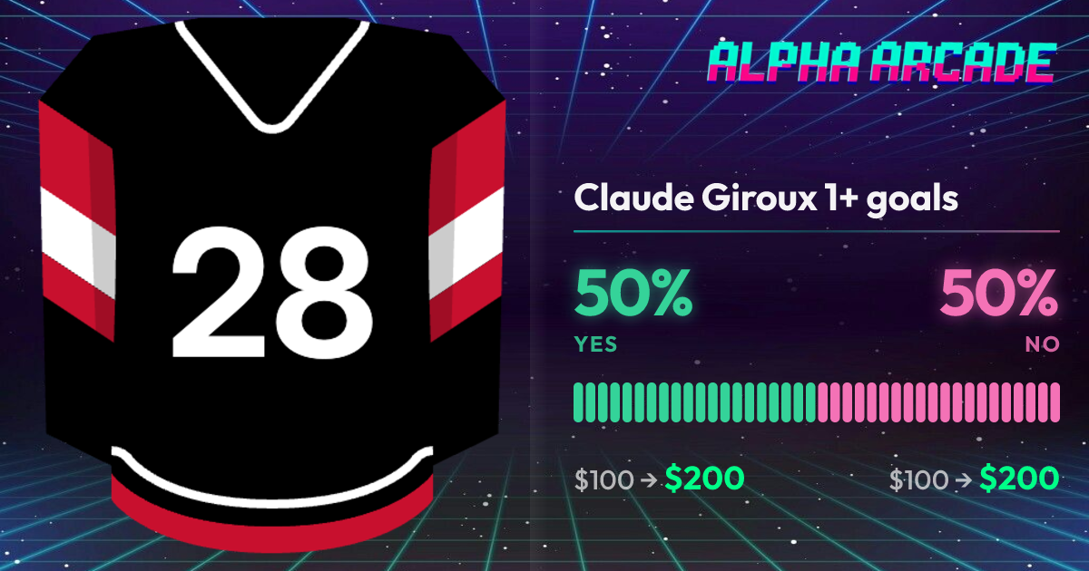 YES 50% / NO 50%