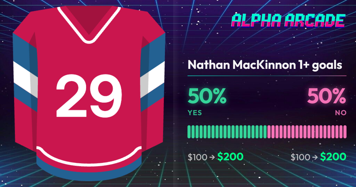 YES 50% / NO 50%