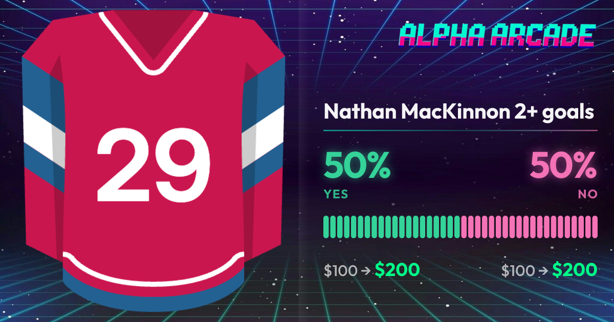 YES 50% / NO 50%