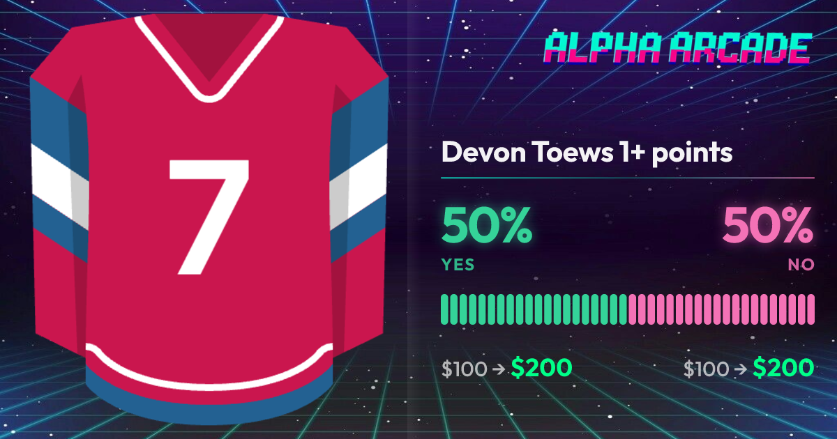 YES 50% / NO 50%
