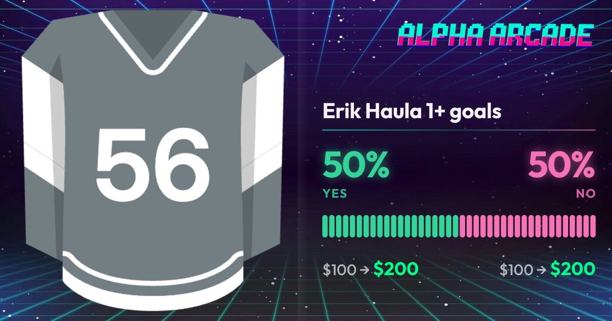 YES 50% / NO 50%