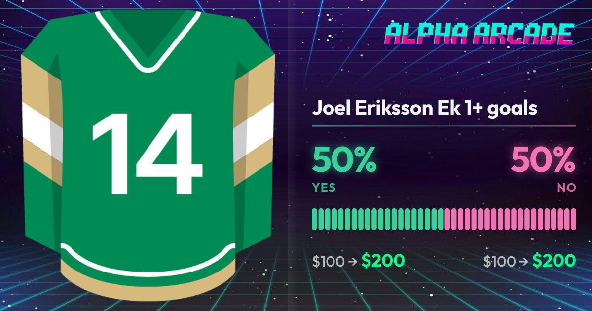 YES 50% / NO 50%