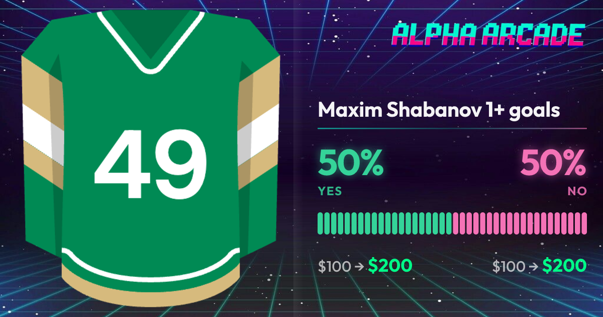 YES 50% / NO 50%