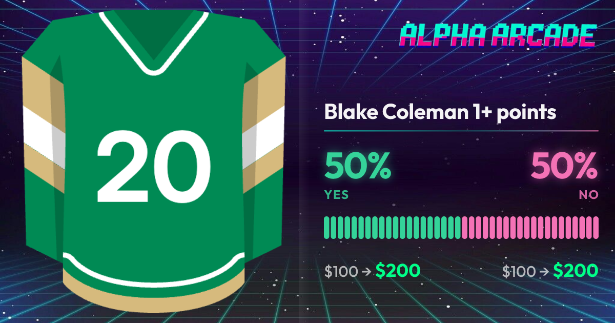 YES 50% / NO 50%