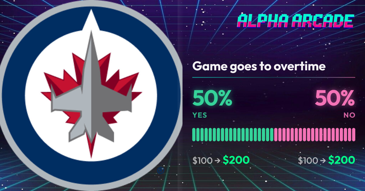YES 50% / NO 50%