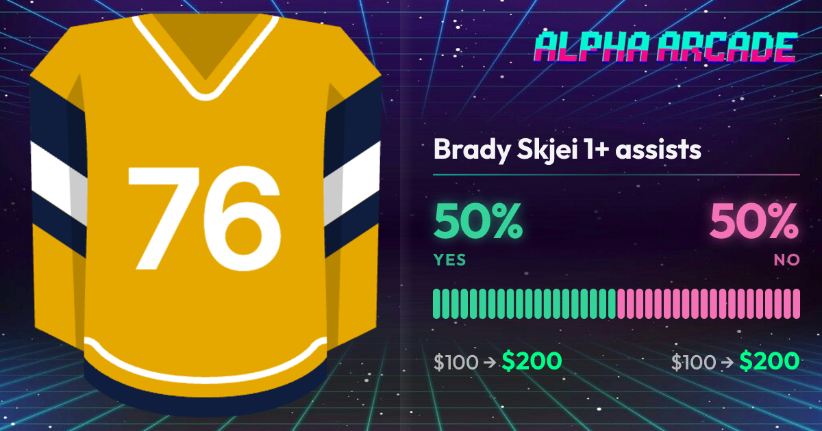 YES 50% / NO 50%