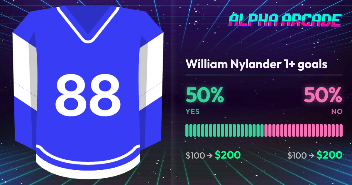 YES 50% / NO 50%