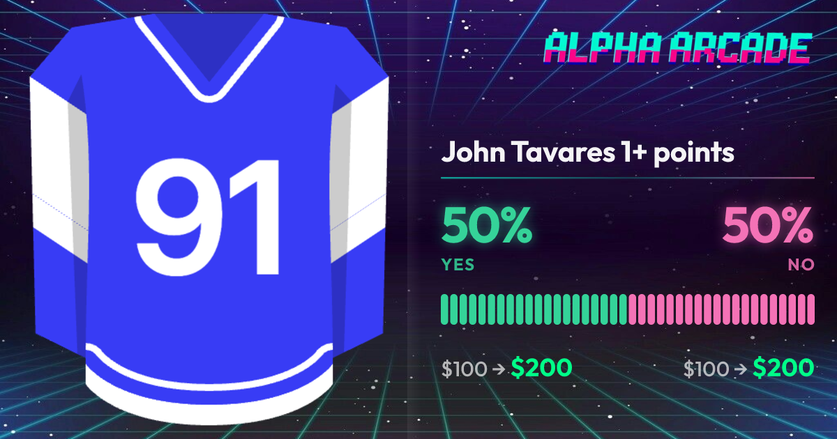 YES 50% / NO 50%