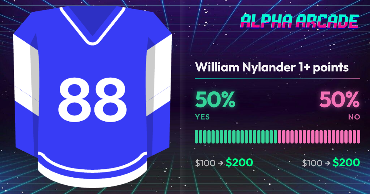 YES 50% / NO 50%
